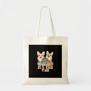 It’s Fall Y’all Corgis Unique Aesthetic Tote Bag