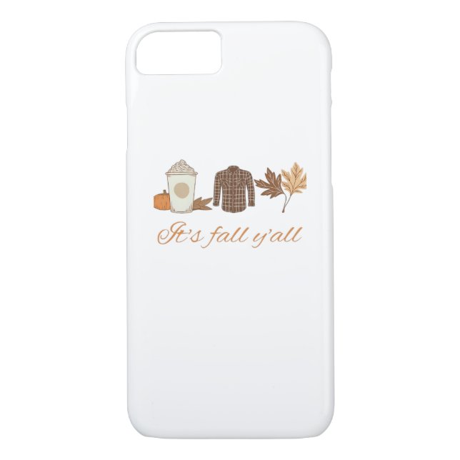 It’s Fall Y’all Creative Art Case-Mate iPhone Case (Back)