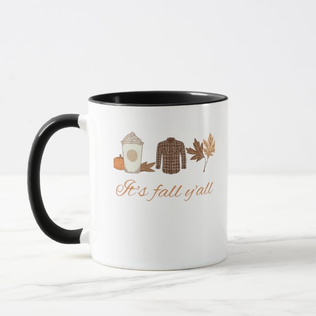 It’s Fall Y’all Creative Art Mug (Left)