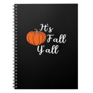 It’s Fall Y’all Cute Fall Aesthetic Style Notebook