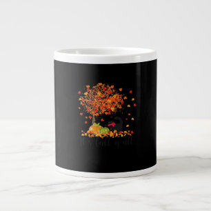 It’s Fall Y’all Cute Lovers Thanksgiving Large Coffee Mug