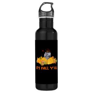 It’s Fall Y’all Cute Lovers Thanksgiving Vintage C 710 Ml Water Bottle