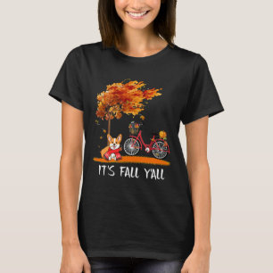It S Fall Y All Dachshund Autumn Costume T-Shirt