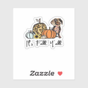 It’s Fall Y’all Dachshund Funny Casual