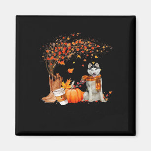 It’s Fall Y’all Dog Thanksgiving Halloween Aesthet Magnet