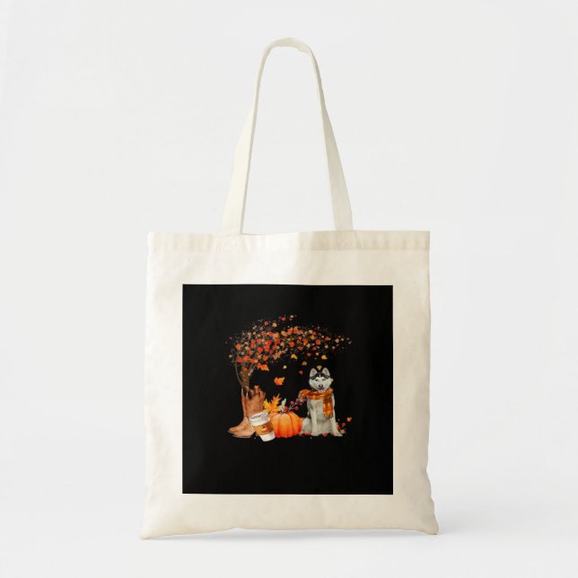 It’s Fall Y’all Dog Thanksgiving Halloween Aesthet Tote Bag (Front)