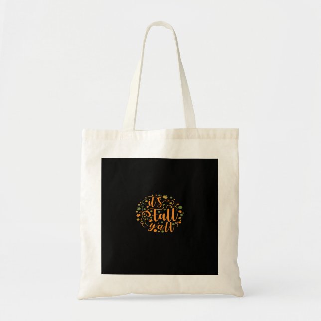 It’s Fall Y’all Essential Creative Casual Tote Bag (Front)
