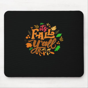 It’s Fall Y’all Essential Retro Classic Mouse Pad