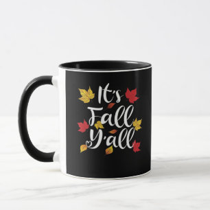 It’s Fall Y’all Funny Autumn Aesthetic Style Mug