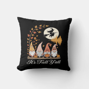 It’s Fall Y’all Gnomes Autumn Design Cushion