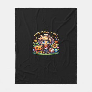 It’s Fall Y’all Graphic Creative Style Fleece Blanket