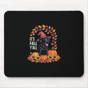 It’s Fall Y’all Halloween Autumn Funny Quote Mouse Pad