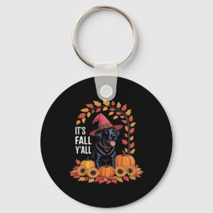 It’s Fall Y’all Halloween Thanksgiving Funny Quote Key Ring