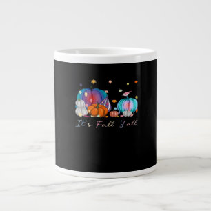 It’s Fall Y’all Magic Pumpkin Autumn Style Large Coffee Mug