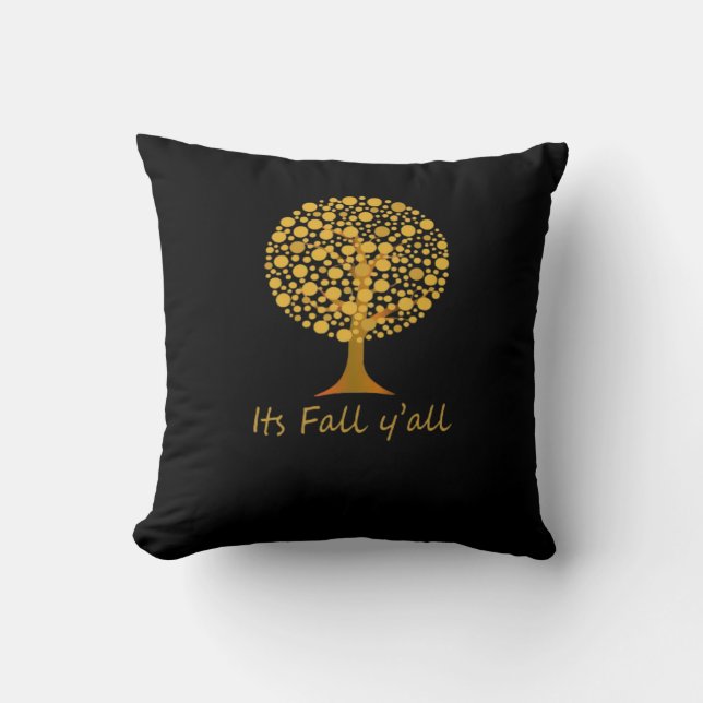 It’s Fall Y’all Minimal Clean Cushion (Front)