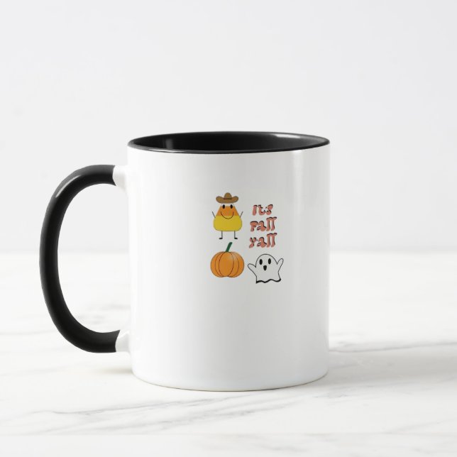It’s Fall Y’all Minimal Clean Mug (Left)