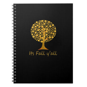 It’s Fall Y’all Minimal Clean Notebook