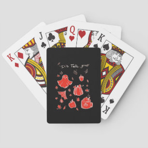 It’s Fall Y’all Minimal Clean Playing Cards