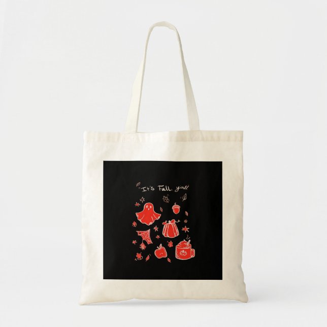 It’s Fall Y’all Minimal Clean Tote Bag (Front)