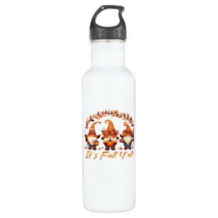 It’s Fall Y’all Pumpkin Gnome Autumn Tree Funny Fa 710 Ml Water Bottle