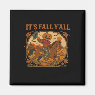 It’s Fall Y’all Pumpkin Minimal Clean Look Magnet