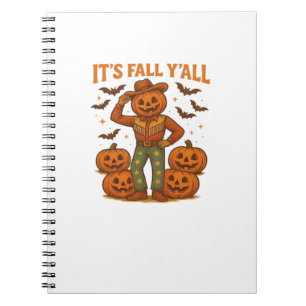 It’s Fall Y’all Pumpkin Notebook