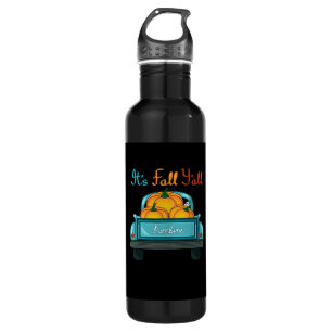 It’s Fall Y’all Pumpkins Truck Funny Graphic 710 Ml Water Bottle