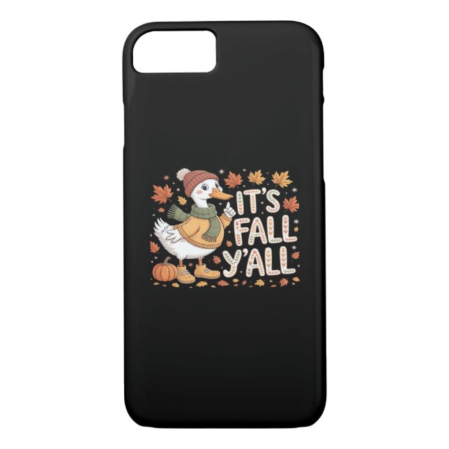 It’s Fall Y’all Retro Classic Case-Mate iPhone Case (Back)