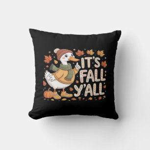 It’s Fall Y’all Retro Classic Cushion
