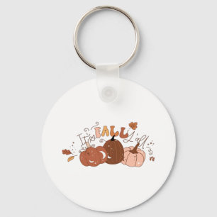 It’s Fall Y’all Retro Classic Key Ring