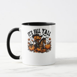 It’s Fall Y’all Retro Halloween Mug