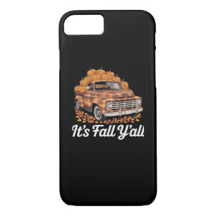 It’s Fall Y’all Rustic Pumpkin Vintage Style Case-Mate iPhone Case