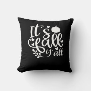 It’s Fall Y’all! Trendy Graphic Cushion