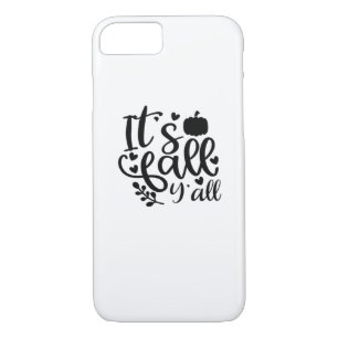 It’s Fall Y’all Unique Design Case-Mate iPhone Case