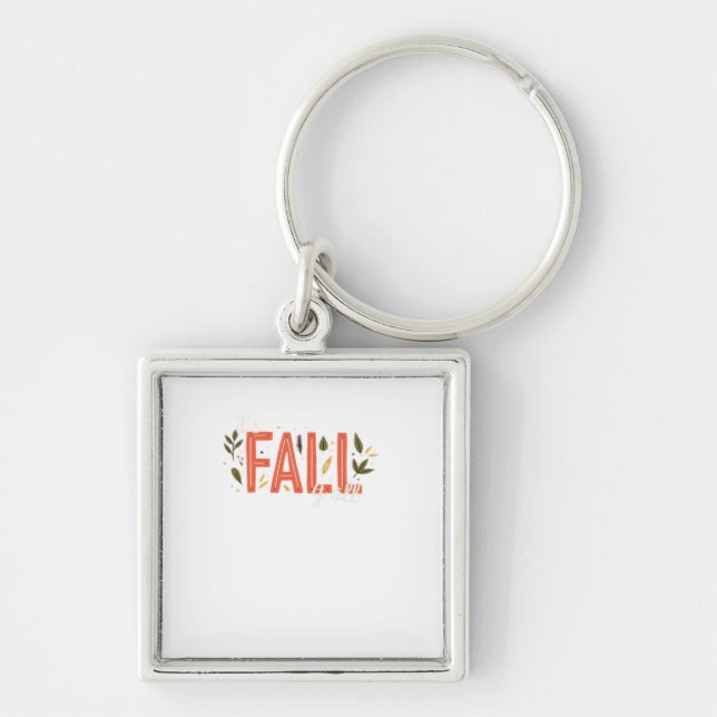 It’s Fall Y’all Unique Design Key Ring (Front)