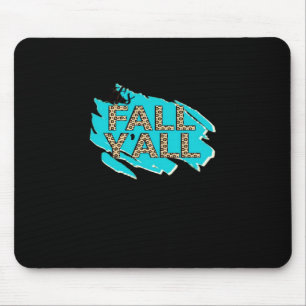 It’s Fall Y’all! Vintage Cool Mouse Pad
