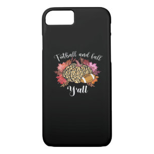 It’s Football And Fall Y’all Pumpkin Leopard Autum Case-Mate iPhone Case