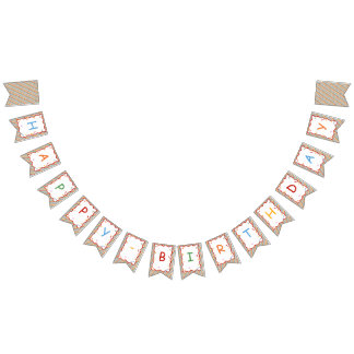 It’s Fun to Be One Colourful Stripe Bunting