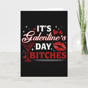 It’s Galentine’s Day Es Funny Valentine Girls Nigh Card