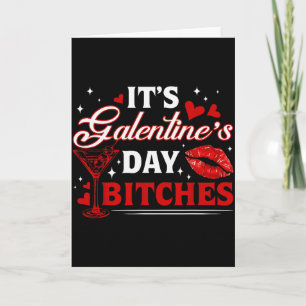 It’s Galentine’s Day Es Funny Valentine Girls Nigh Card