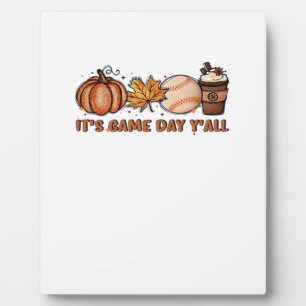 It’s Game Day Y’all, Fall Baseball Plaque