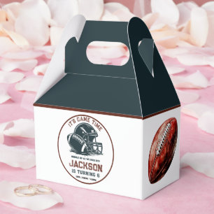 It’s game time! Kick off football birthday kids Favour Box