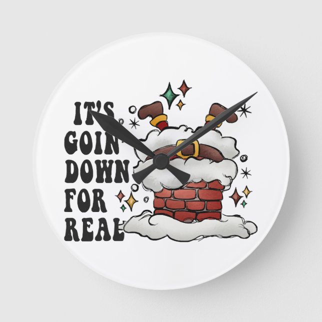 it s going down for real round clock (Front)