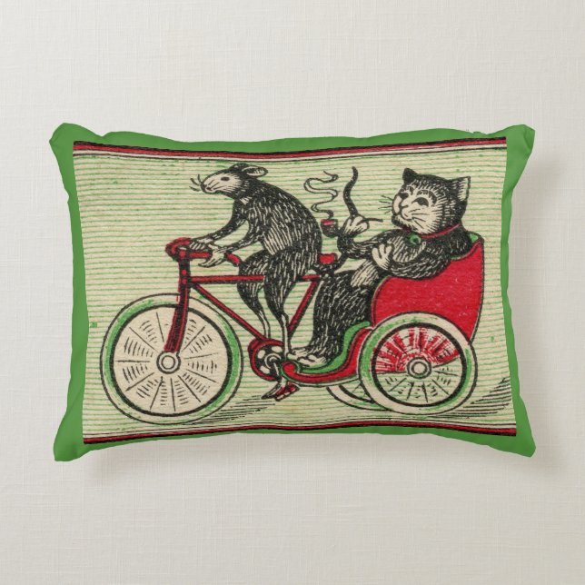 It’s good to be the cat decorative cushion (Front)