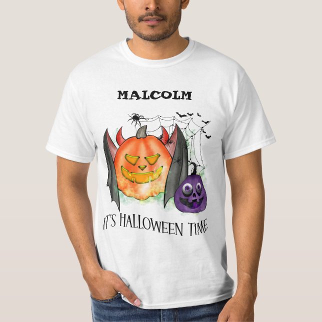 It’s Halloween time custom T-Shirt (Front)