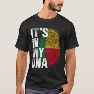 It s In My DNA Beninese African Afro Africa Benin T-Shirt