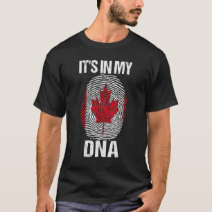 It S In My Dna Canadian Proud Freedom Convoy 2022 T-Shirt