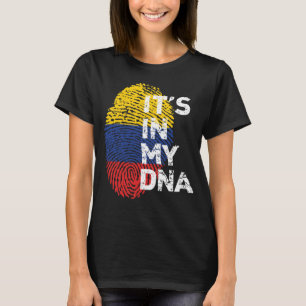 It s In My DNA Colombian Pride Heritage T-Shirt