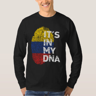 It s In My DNA Colombian Pride Heritage T-Shirt