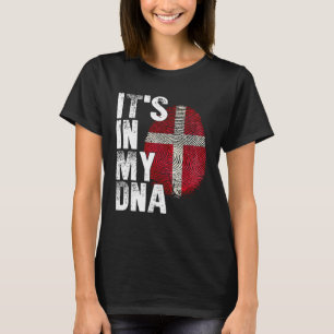 It s in my DNA Denmark Flag Danish T-Shirt